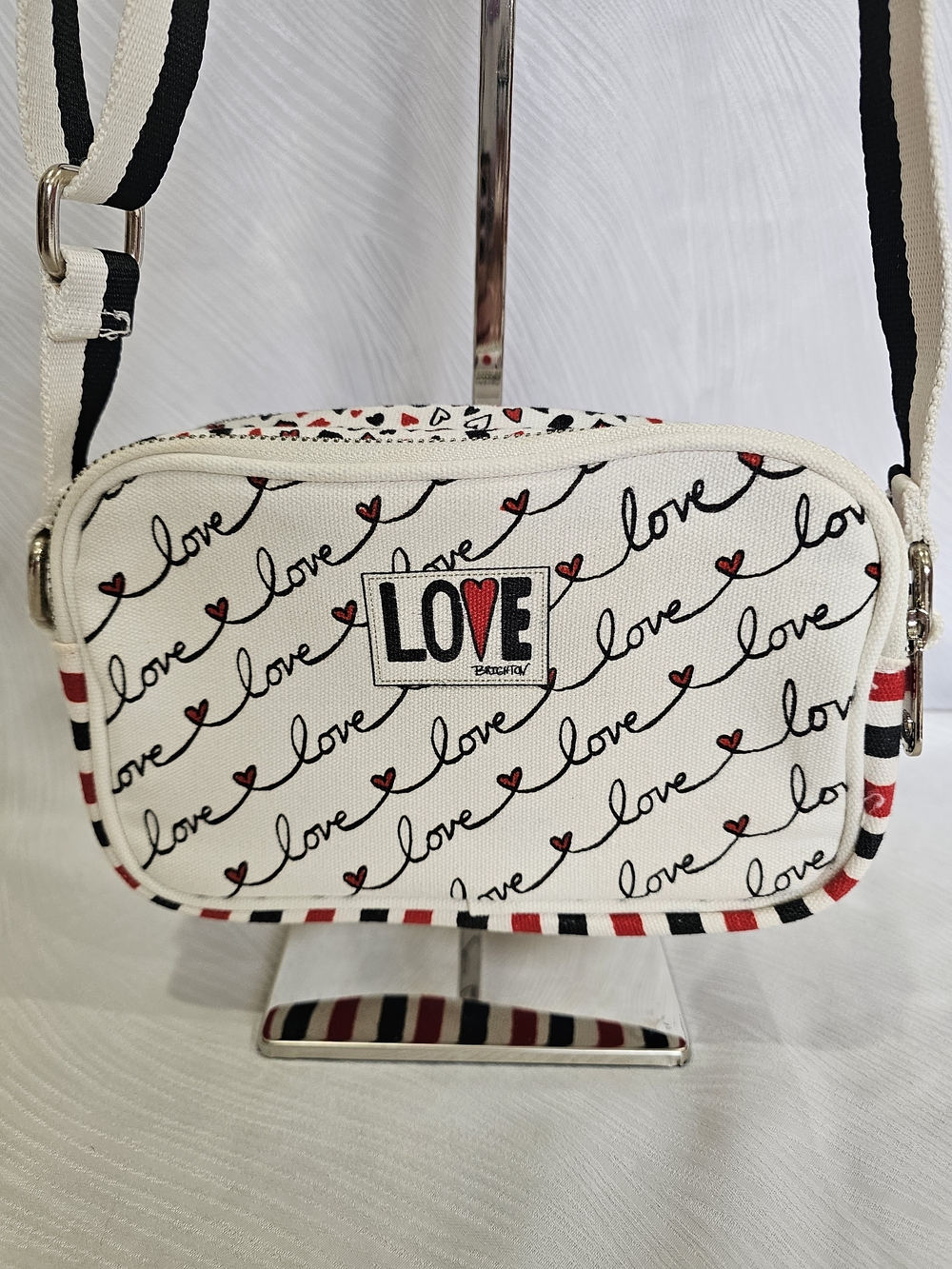 Brighton LOVE Scroll Crossbody "camera" Bag